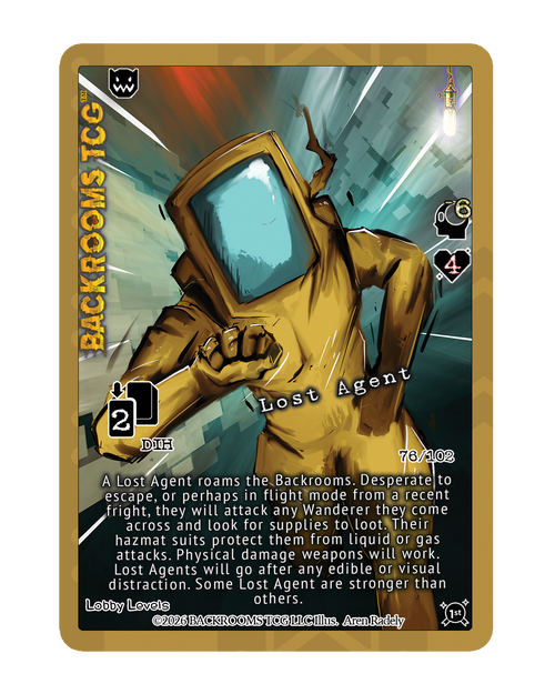 Backrooms TCG card
