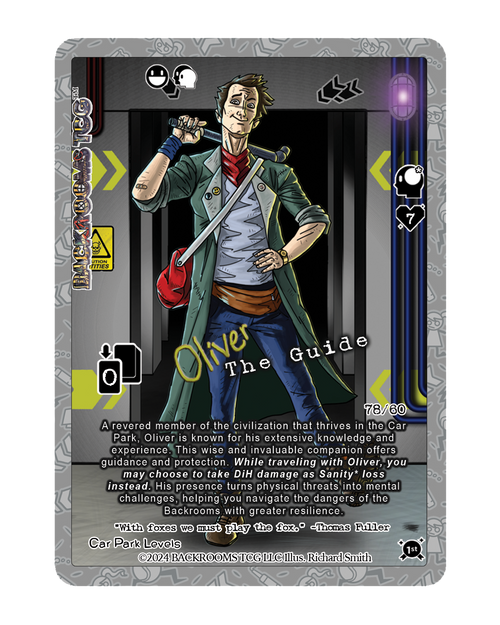 Backrooms TCG card