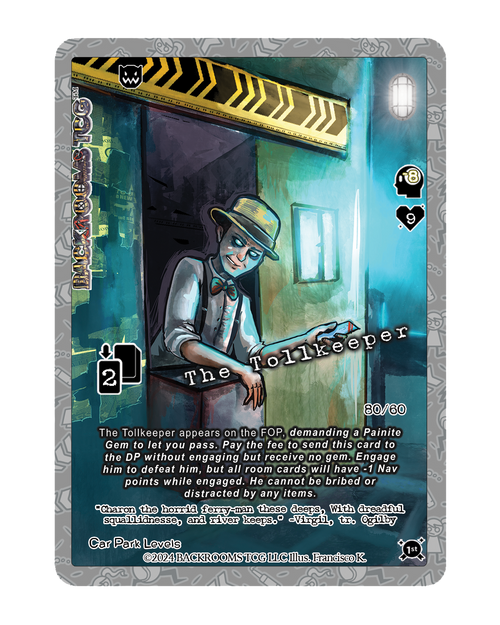 Backrooms TCG card