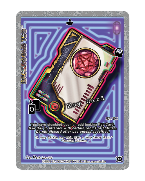 Backrooms TCG card