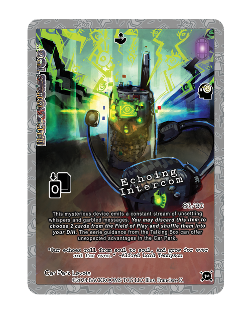 Backrooms TCG card