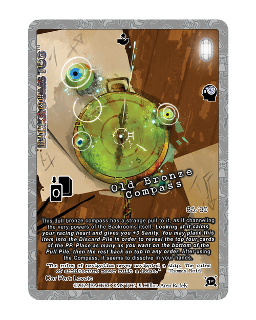 Backrooms TCG card