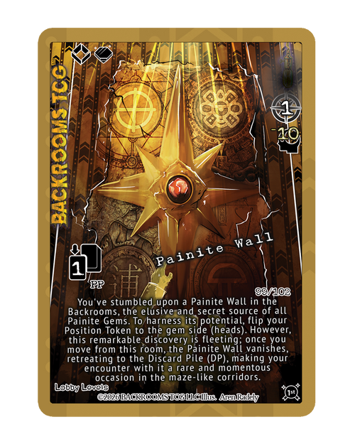 Backrooms TCG card