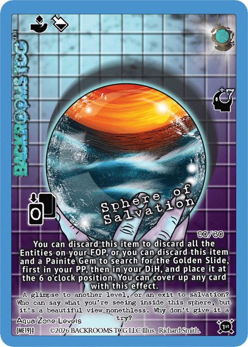 Backrooms TCG card