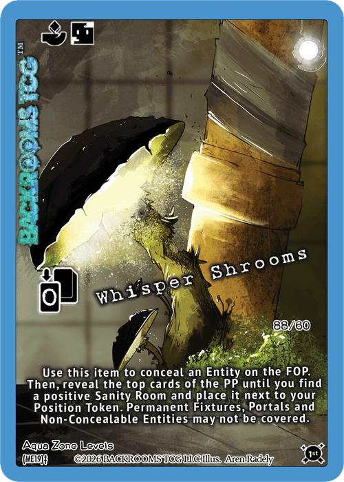 Backrooms TCG card