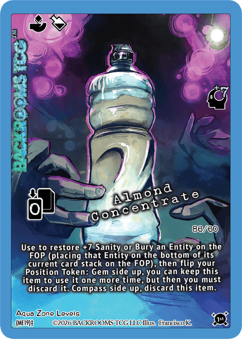 Backrooms TCG card