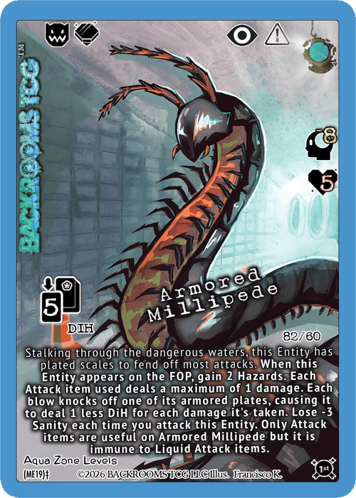 Backrooms TCG card