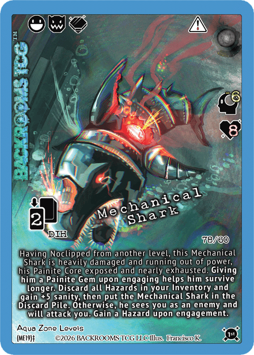 Backrooms TCG card
