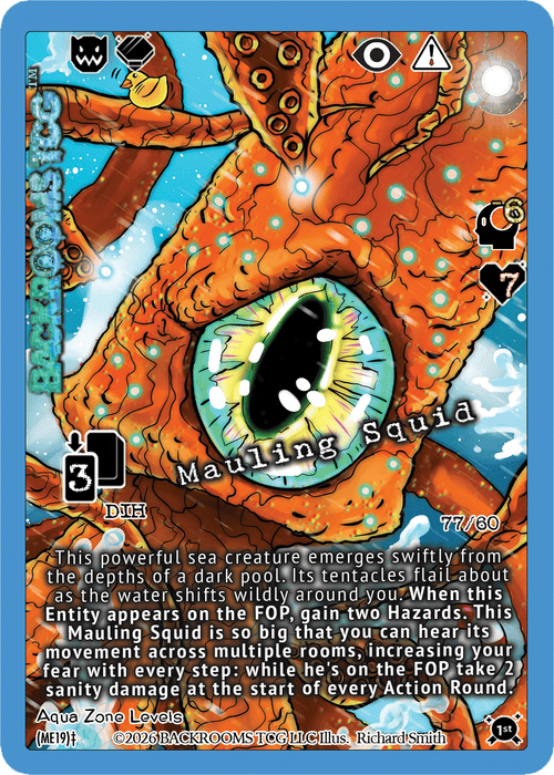 Backrooms TCG card