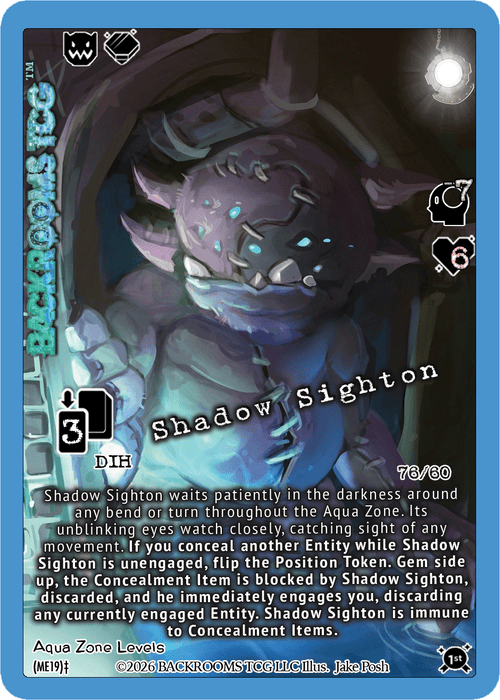 Backrooms TCG card