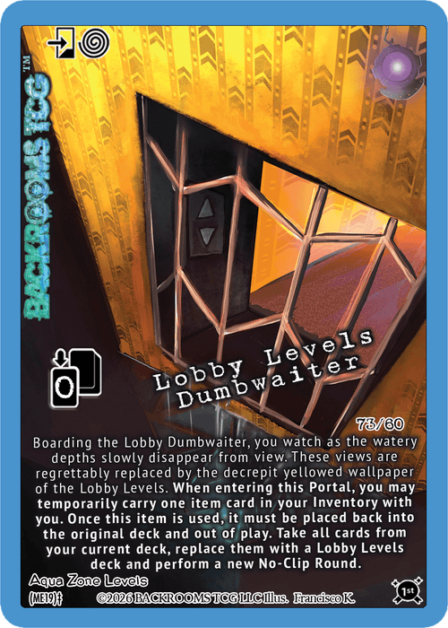 Backrooms TCG card