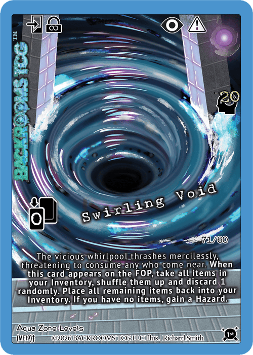 Backrooms TCG card