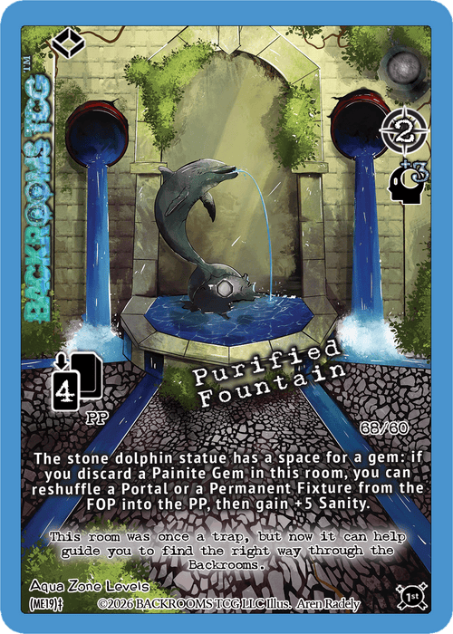 Backrooms TCG card
