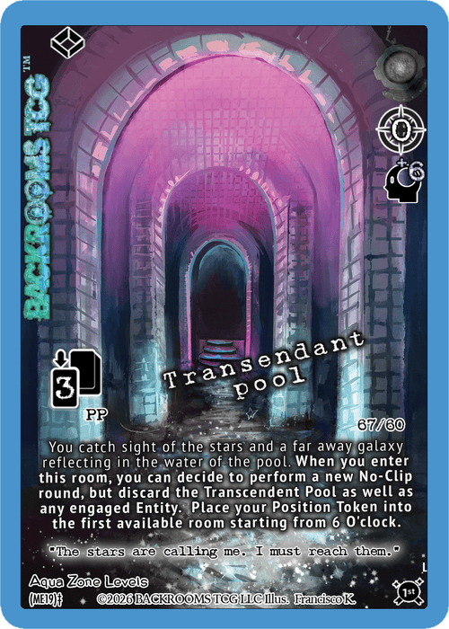 Backrooms TCG card