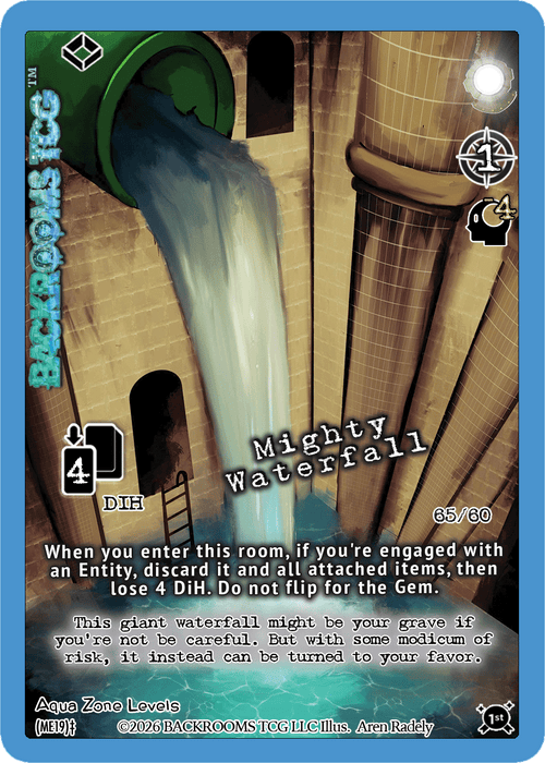 Backrooms TCG card