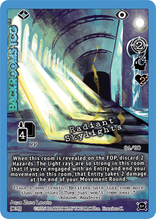 Backrooms TCG card