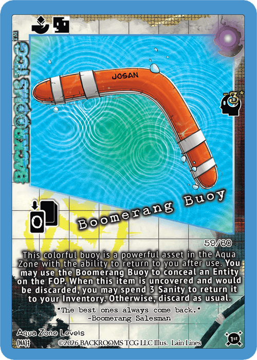 Backrooms TCG card