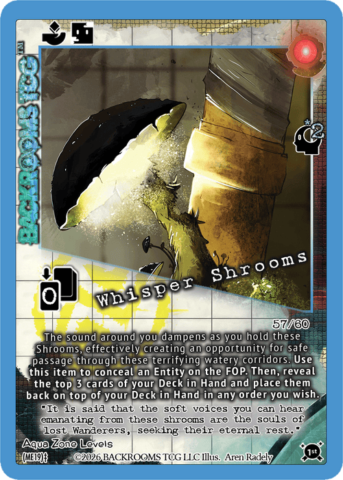 Backrooms TCG card