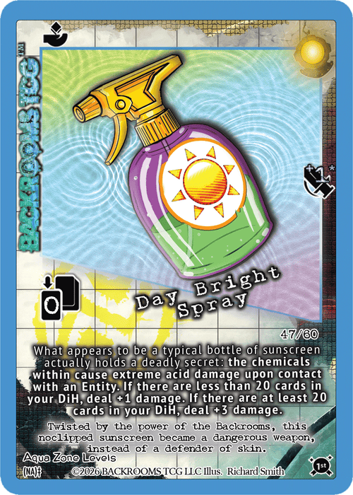 Backrooms TCG card