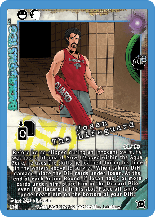 Backrooms TCG card