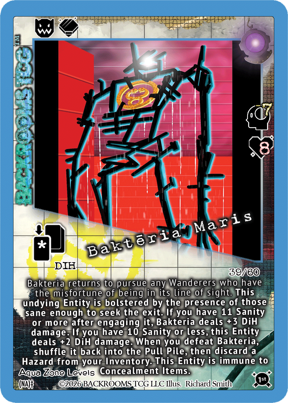 Backrooms TCG™ Aqua Zone Levels Mini Booster Box