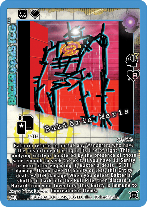 Backrooms TCG card