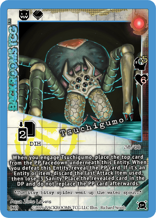 Backrooms TCG card