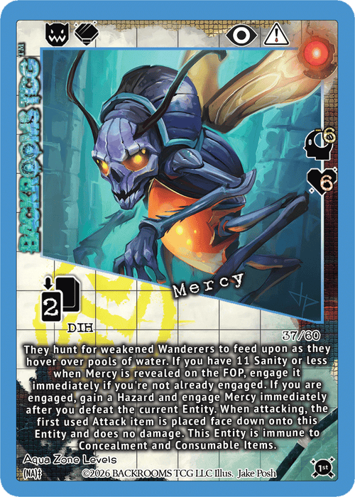 Backrooms TCG card