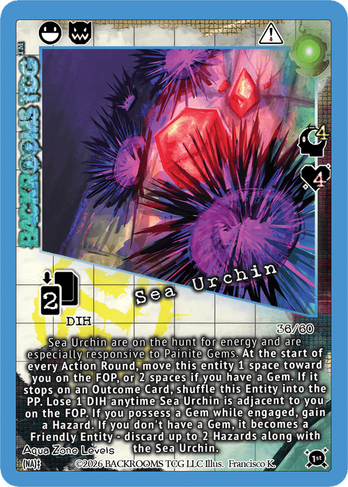 Backrooms TCG card
