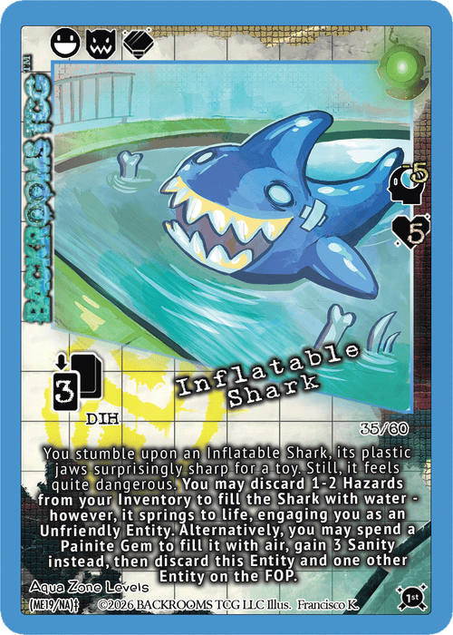Backrooms TCG card