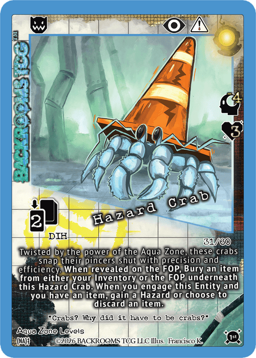 Backrooms TCG card