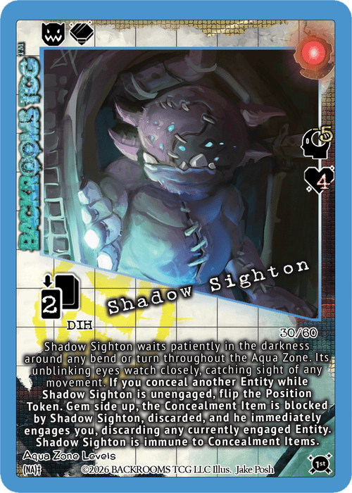 Backrooms TCG card