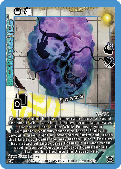 Backrooms TCG card