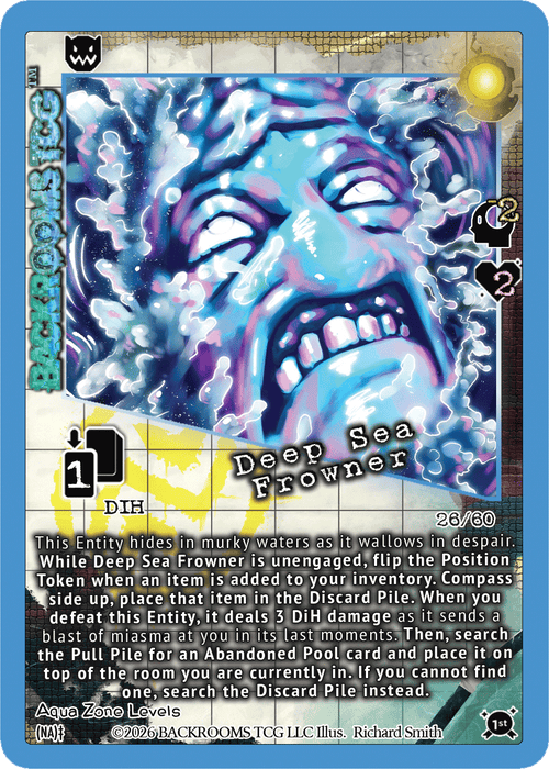 Backrooms TCG card
