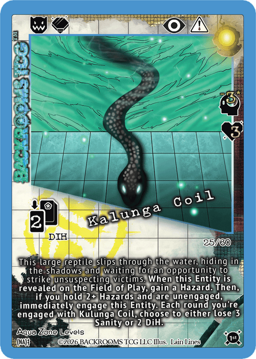 Backrooms TCG card
