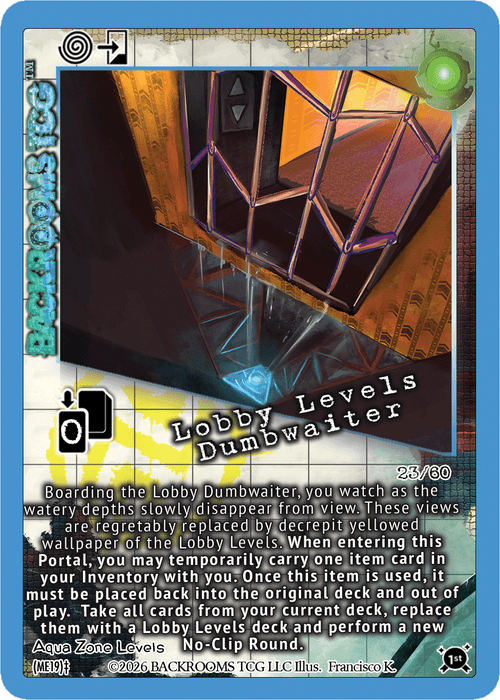Backrooms TCG card