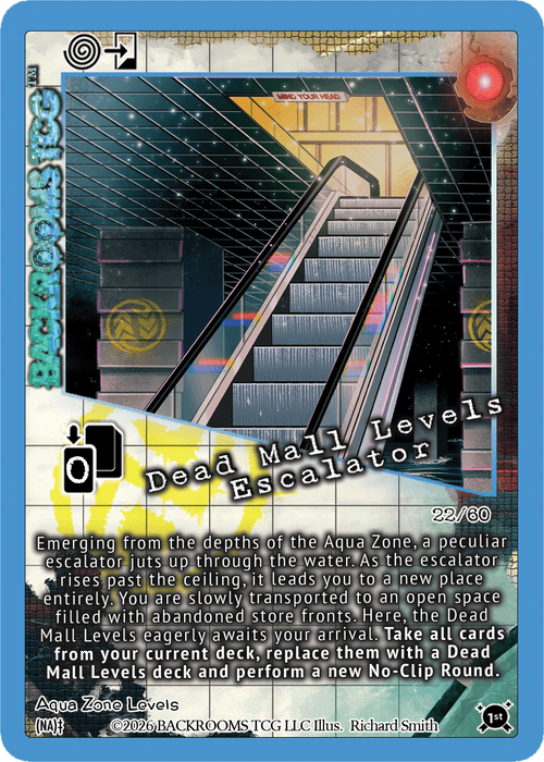 Backrooms TCG card