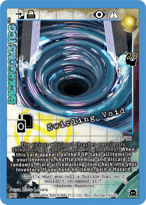 Backrooms TCG card