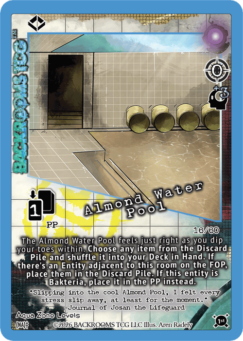 Backrooms TCG card