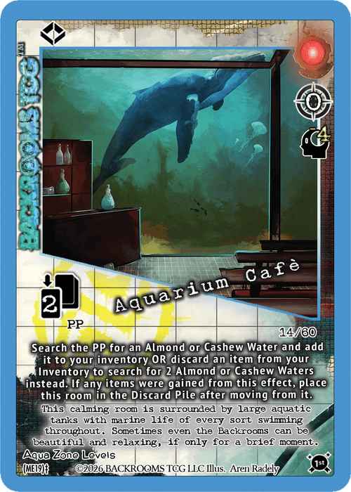 Backrooms TCG card