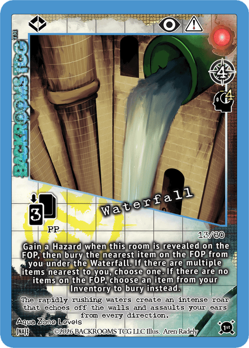 Backrooms TCG card