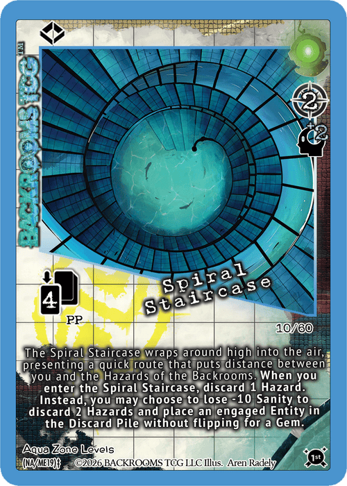 Backrooms TCG card