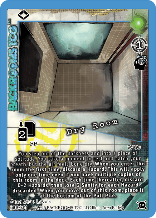 Backrooms TCG card