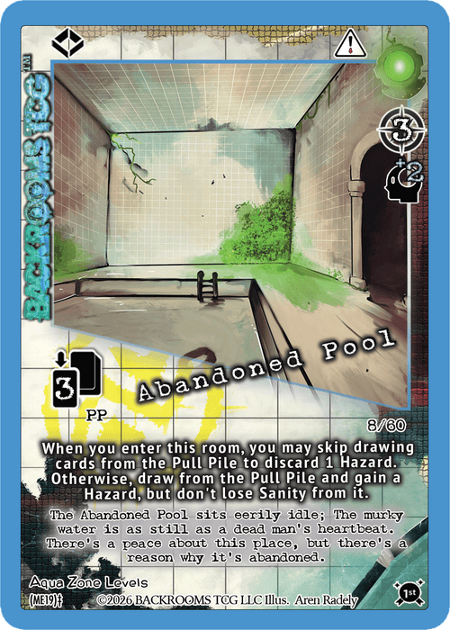 Backrooms TCG card