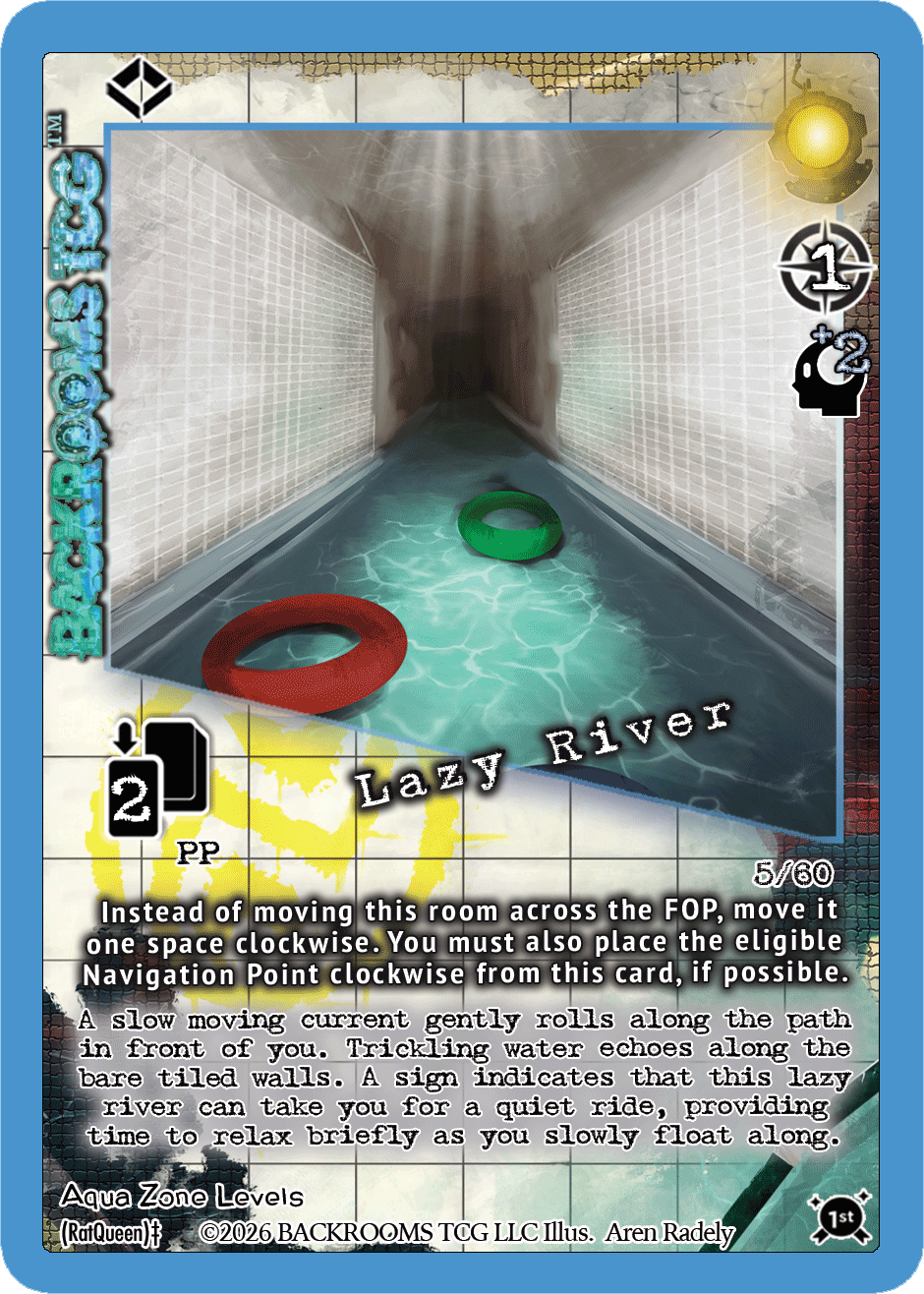 Backrooms TCG™ Aqua Zone Levels Mini Booster Box