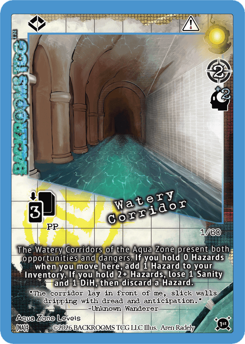 Backrooms TCG card