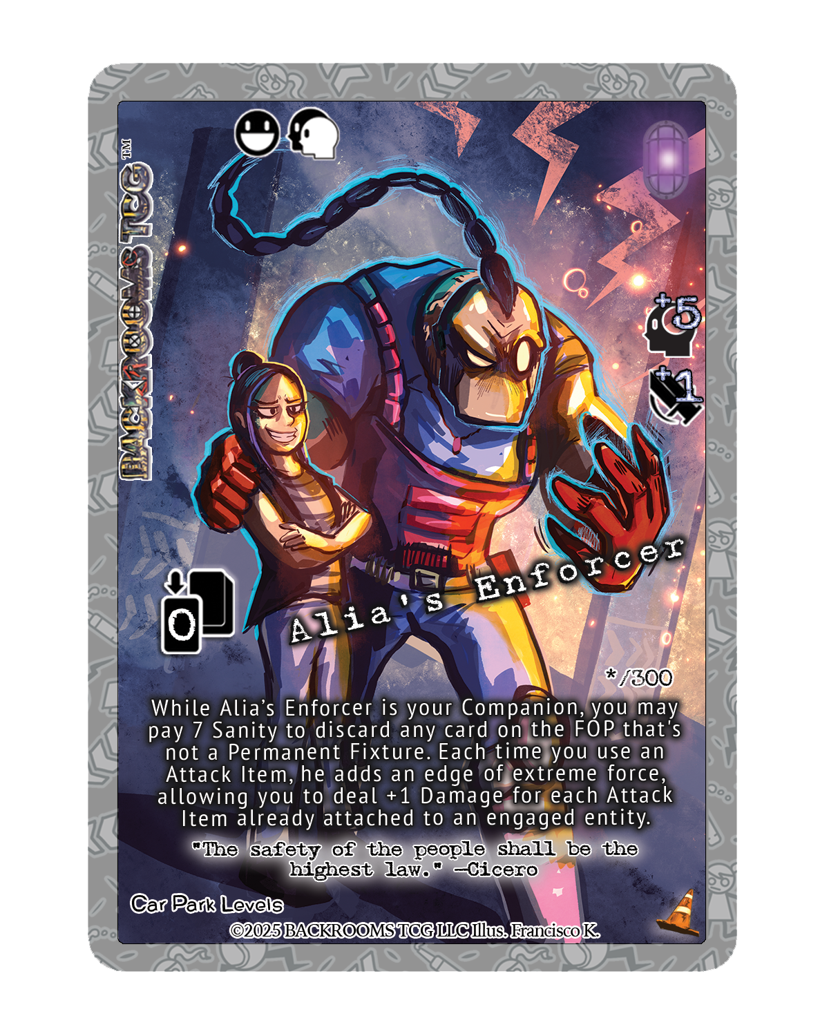 Backrooms TCG: Car Park Levels – Theme Deck