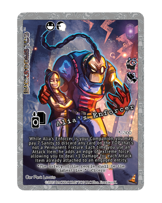 Backrooms TCG: Car Park Levels – Theme Deck