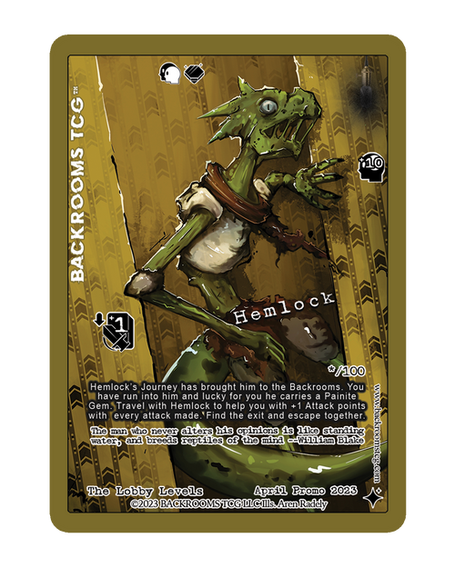 Backrooms TCG card