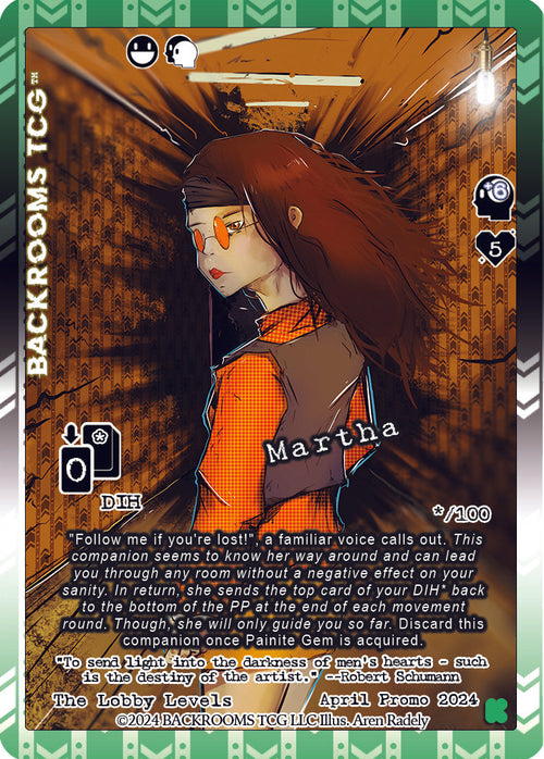 Backrooms TCG card